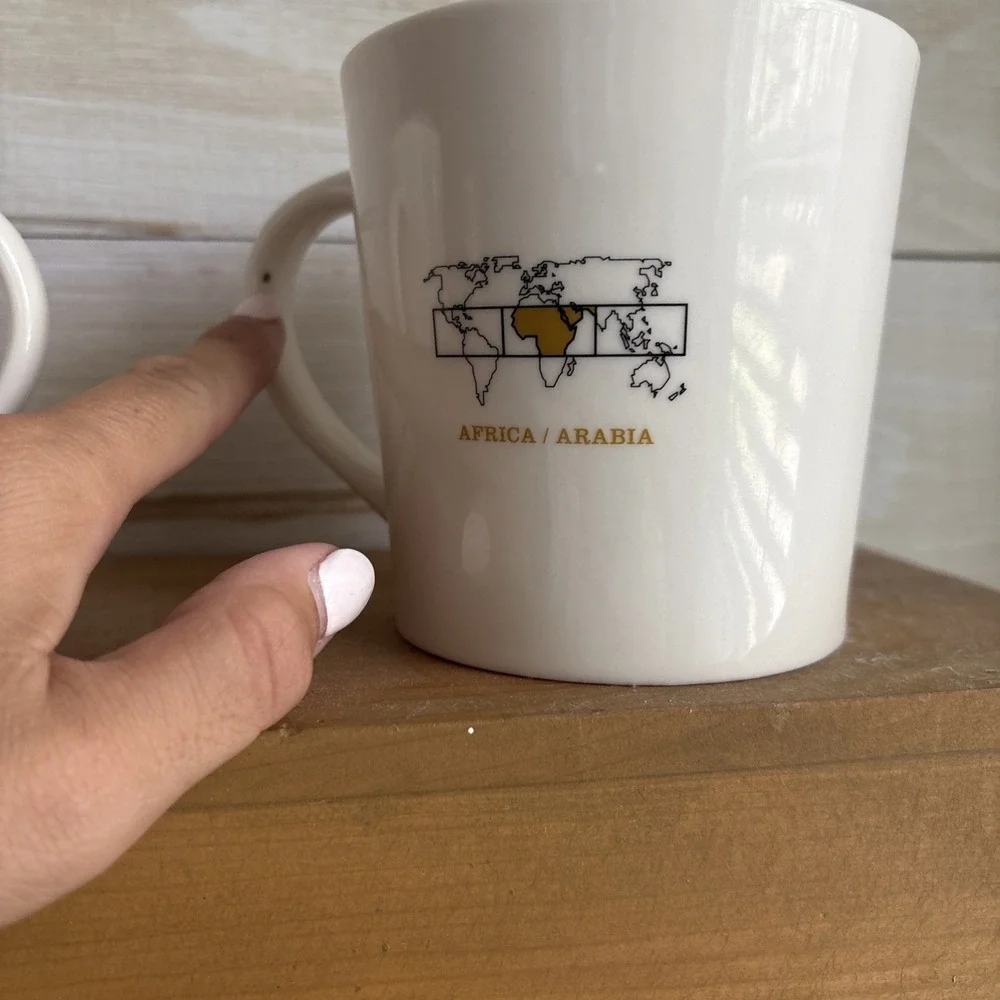 2 Starbucks Africa/Arabia Arabian Mocha Sanani Kenya Bold Coffee Mug Cup NEW